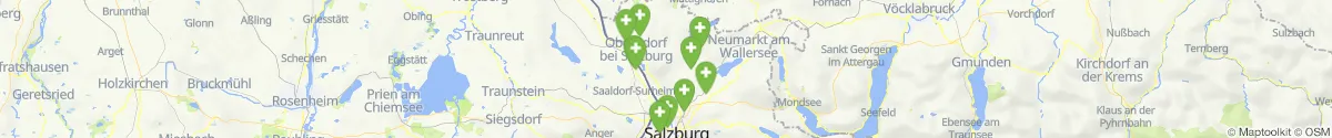Kartenansicht für Apotheken-Notdienste in der Nähe von Göming (Salzburg-Umgebung, Salzburg)